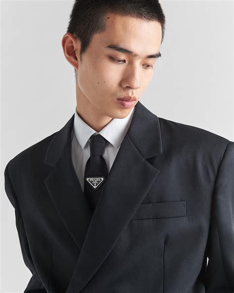 prada re nylon gabardine tie